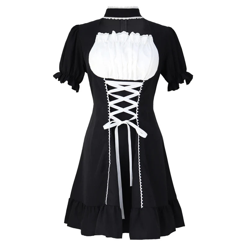 allover lace midi dress Black Lace Trim Melissa Midi Dress