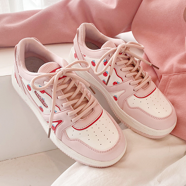 out sneaker pink