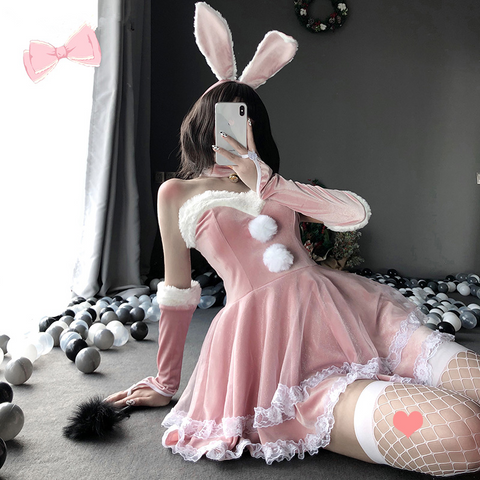 Christmas Bunny Girl Suit AD12553