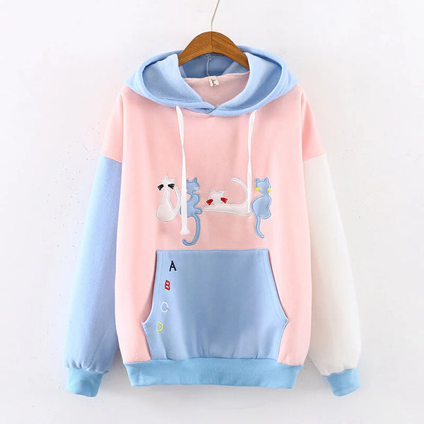 Four Cats Hoodie  AD21265