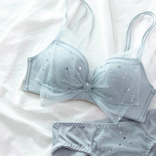 Star Lace Bow Underwear Set  AD21295