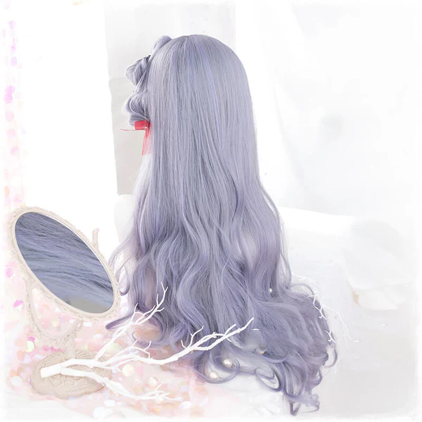 Japanese Purple Long Curly Hair  AD21070