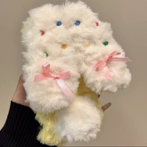 Yellow Bow Plush Bunny Ear Iphone Case AD21191
