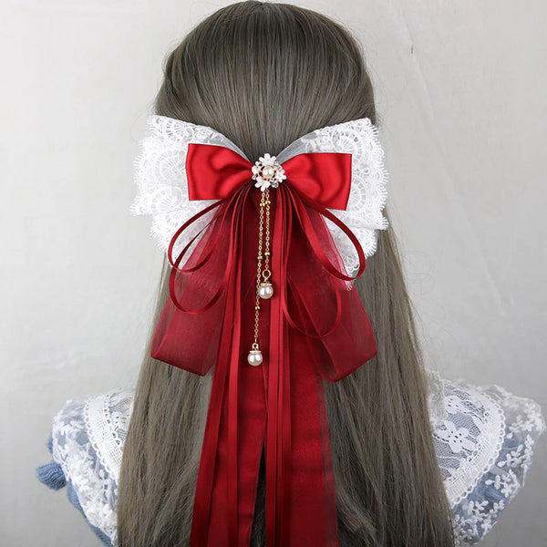 Long Tail Bow Hair Pin AD21164