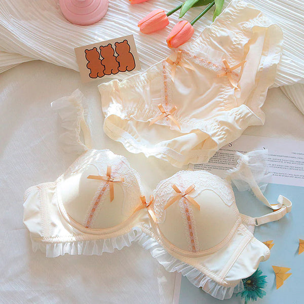 Sweet Lace Bow Underwear Set  AD21277
