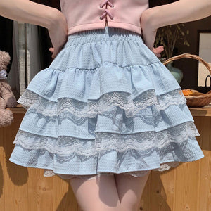 Lace Bow Cake Skirt  AD21097