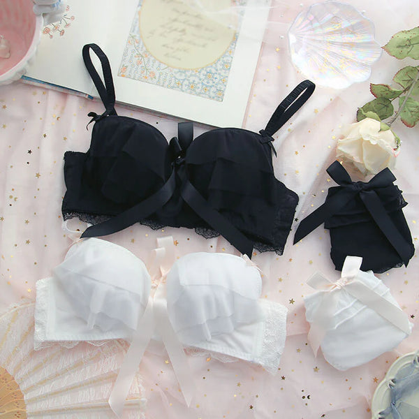 Lace Bow Lingerie Set  AD21288