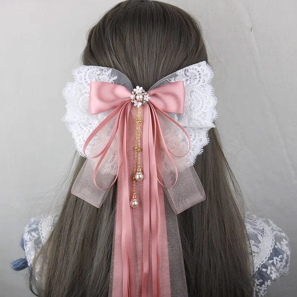 Long Tail Bow Hair Pin AD21164