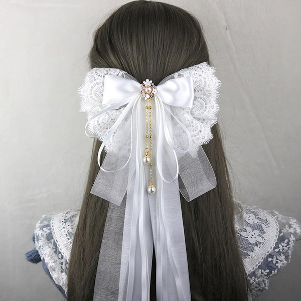 Long Tail Bow Hair Pin AD21164