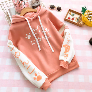 Cute Kawaii Cat Hoodie  AD21239