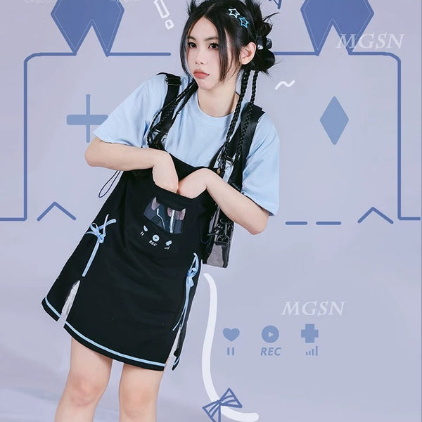 Magic Cat Backpack Skirt  AD21236