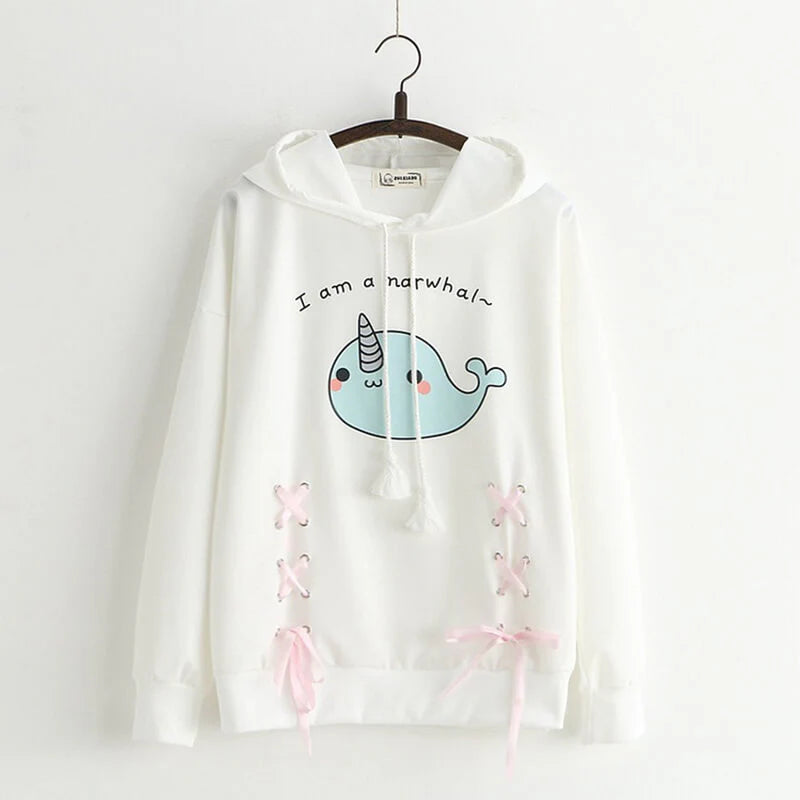 Cute Narwhal Hoodie  AD21250