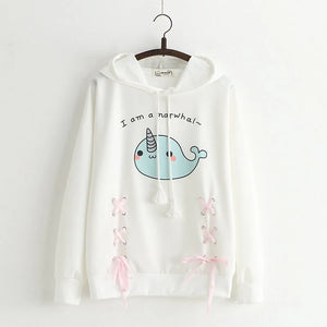 Cute Narwhal Hoodie  AD21250