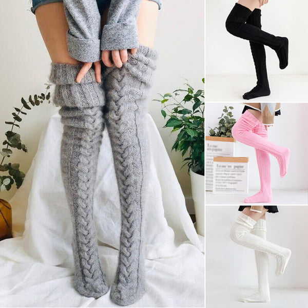 Knitted Knee Stockings  AD21299