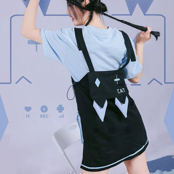 Magic Cat Backpack Skirt  AD21236