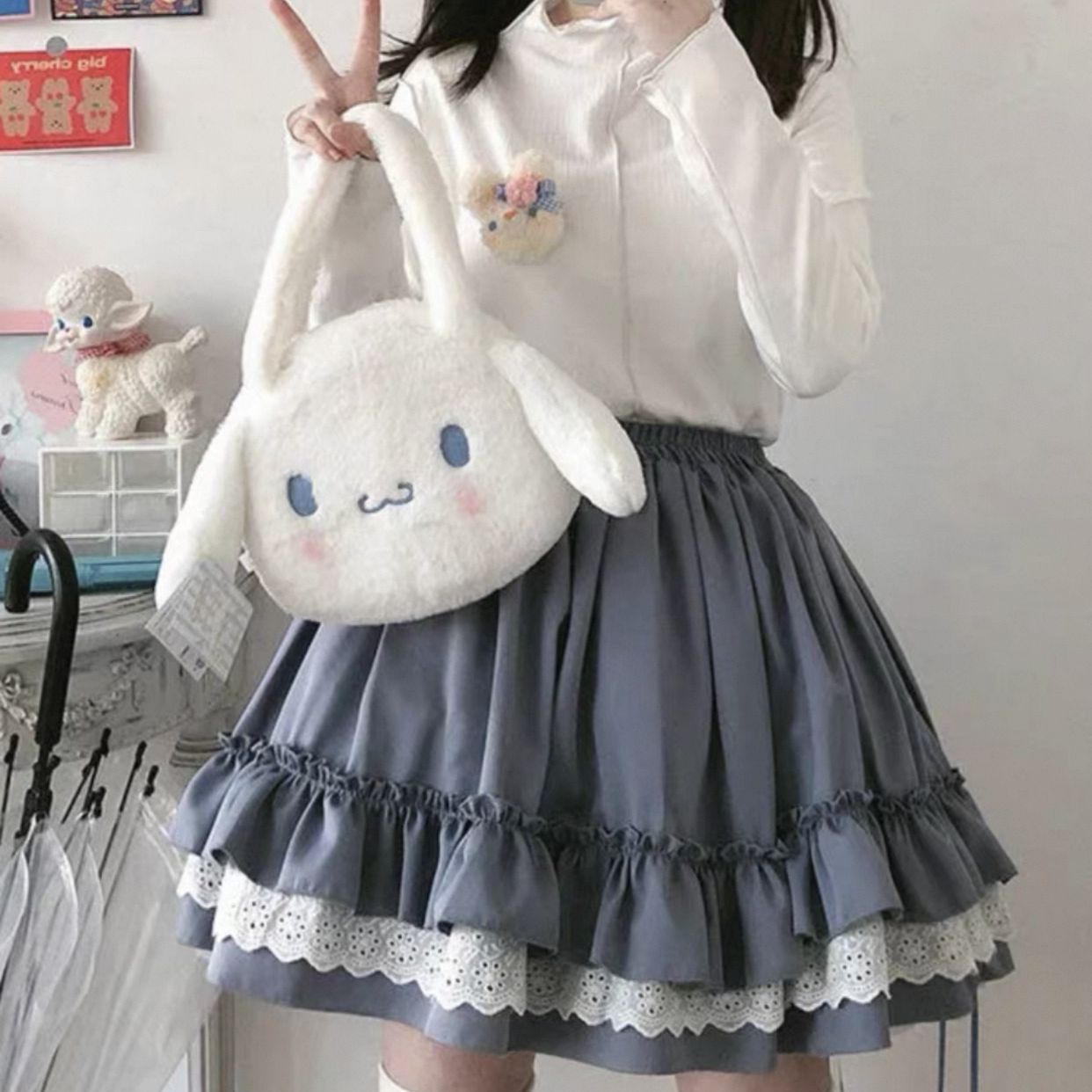 Lolita lace skirt  AD21213