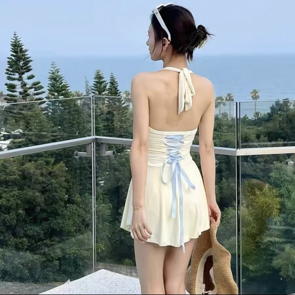 Body-shaped Sexy Backless Swimsuit  AD21221