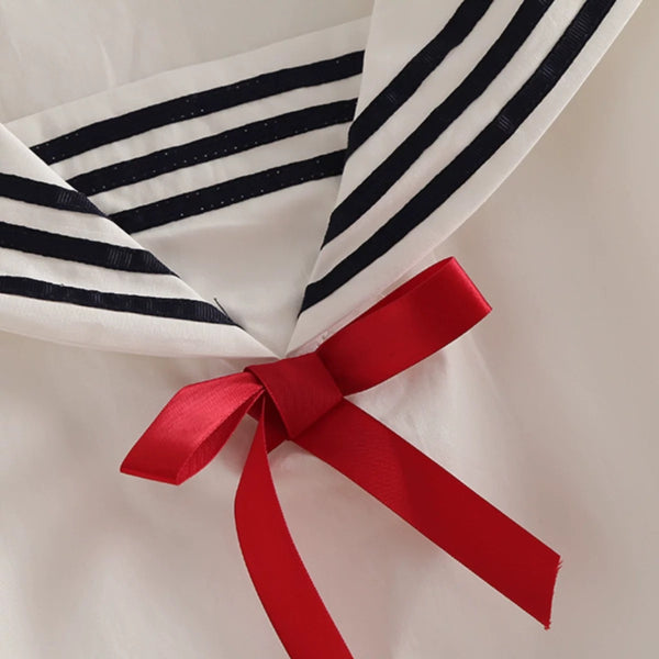 Navy Collar Sailor T Shirt  AD21230