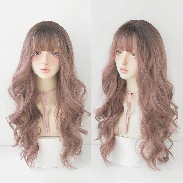 Golden Wavy Wig Curls AD21143