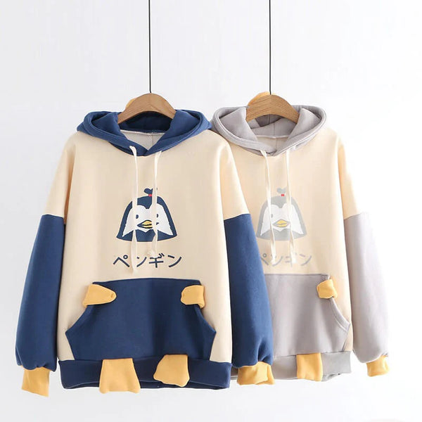 Cute Penguin Hoodie  AD21249