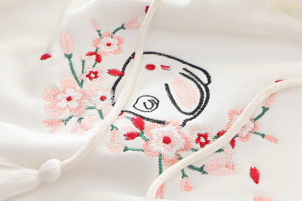 Kawaii Rabbit Flower Hoodie  AD21259