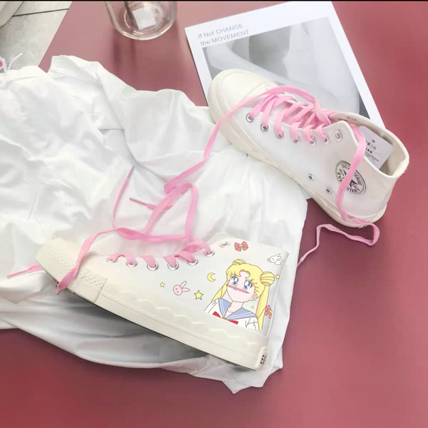 Graffiti Canvas Shoes  AD21219