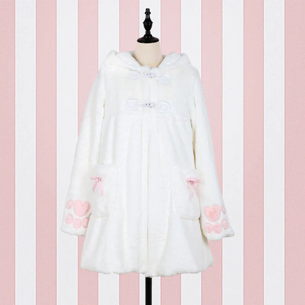 Kawaii Cat Hooded Warm Coat  AD21251