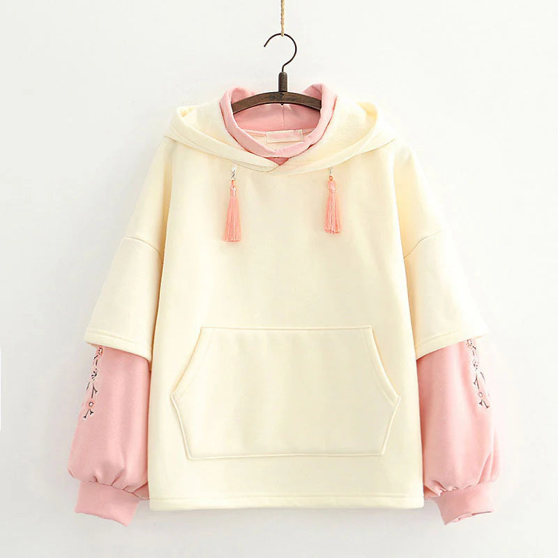 Floral Hoodie  AD21241