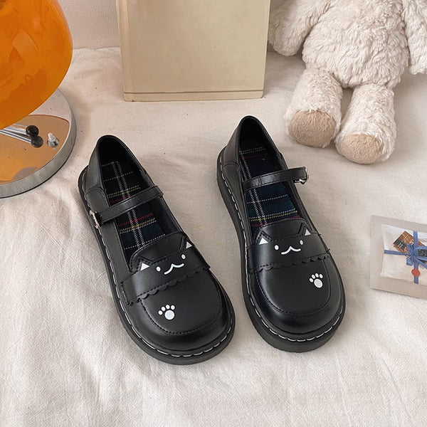 Cute Cat Flat Shoes  AD21087