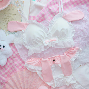 Bowknot Bunny Underwear Set  AD21292