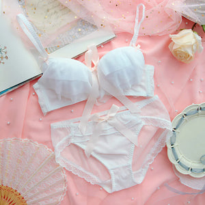 Lace Bow Lingerie Set  AD21288
