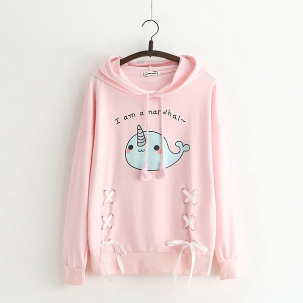 Cute Narwhal Hoodie  AD21250