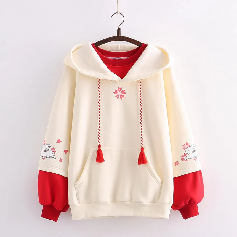 Bunny Sakura Hoodie  AD21256