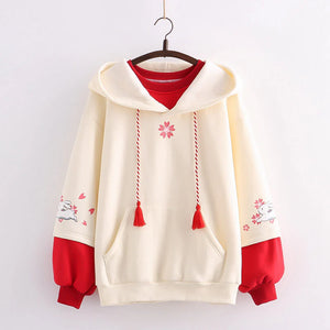 Bunny Sakura Hoodie  AD21256