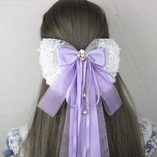 Long Tail Bow Hair Pin AD21164