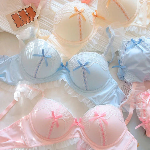 Sweet Lace Bow Underwear Set  AD21277
