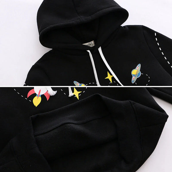 Rocket Planet Space Hoodie  AD21255