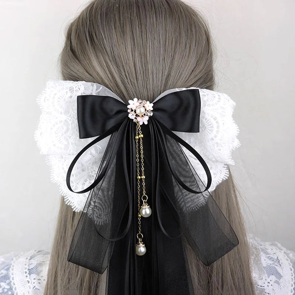 Long Tail Bow Hair Pin AD21164