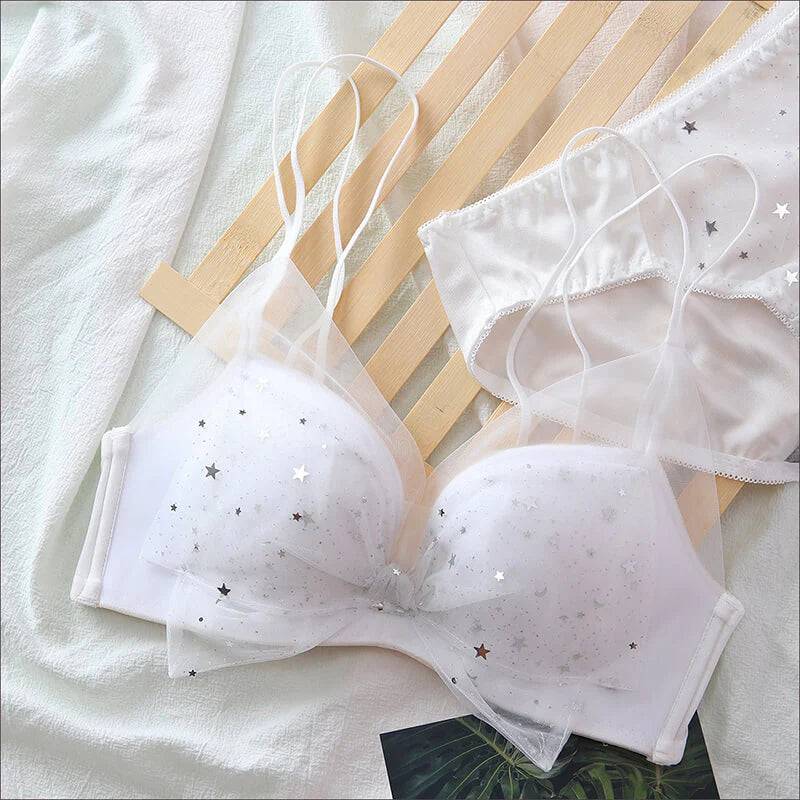 Star Lace Bow Underwear Set  AD21295