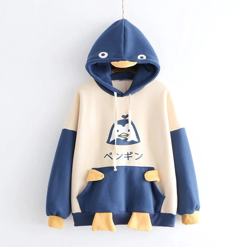 Cute Penguin Hoodie  AD21249
