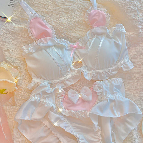Lace Bow Lingerie Set  AD21278