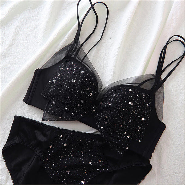 Star Lace Bow Underwear Set  AD21295