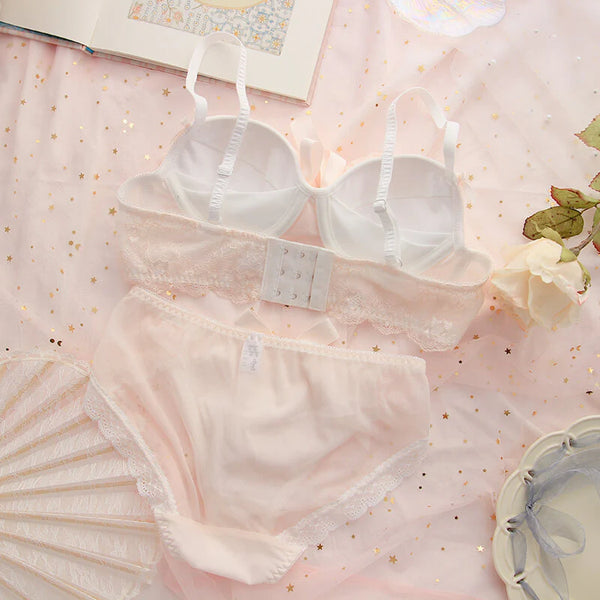 Lace Bow Lingerie Set  AD21288