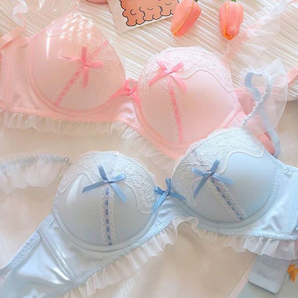 Sweet Lace Bow Underwear Set  AD21277