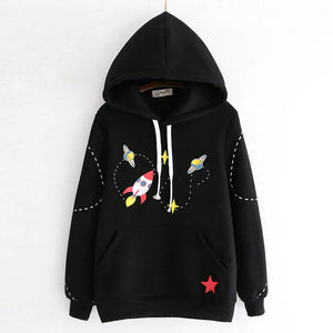 Rocket Planet Space Hoodie  AD21255