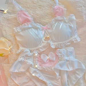 Lace Bow Lingerie Set  AD21278