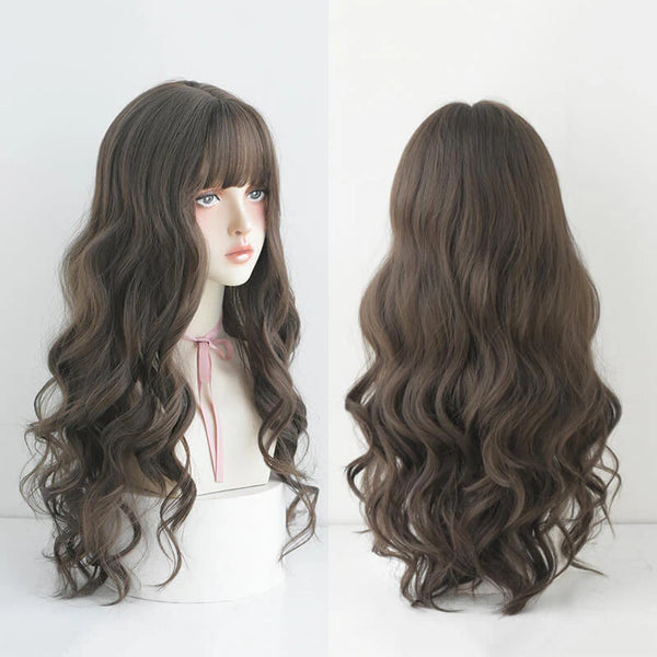 Golden Wavy Wig Curls AD21143