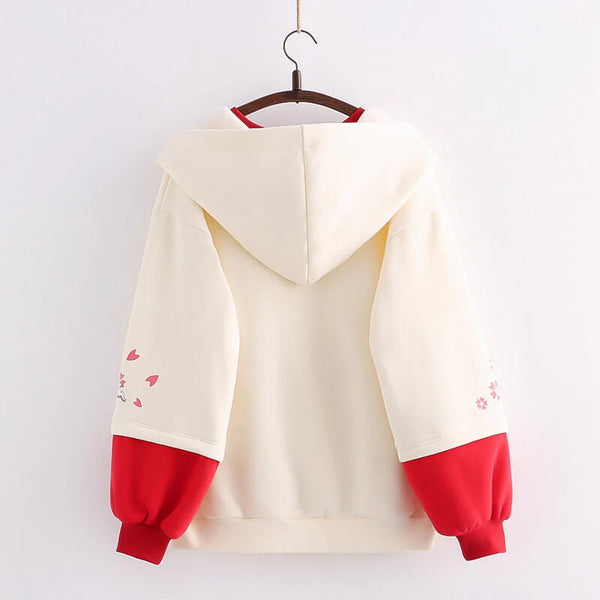 Bunny Sakura Hoodie  AD21256