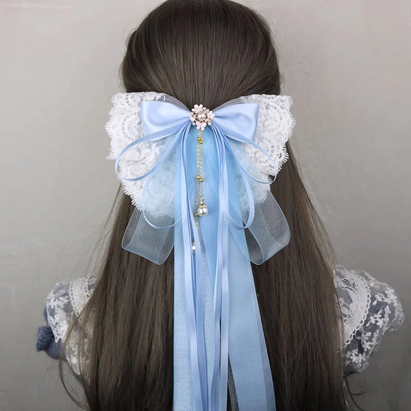 Long Tail Bow Hair Pin AD21164
