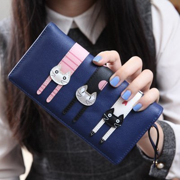 Zipper Cat Wallet AD10959